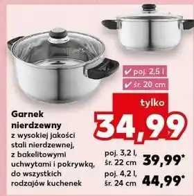 Kaufland Garnek nierdzewny 24 cm oferta