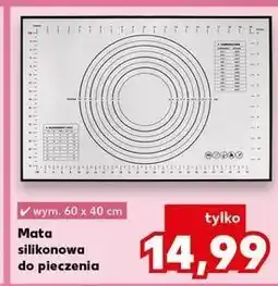 Kaufland Mata silikonowa do pieczenia 60 x 40 cm oferta