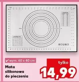 Kaufland Mata silikonowa do pieczenia 60 x 40 cm oferta