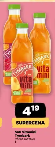 Netto Sok banan-marchew-jabłko Tymbark Vitamini oferta