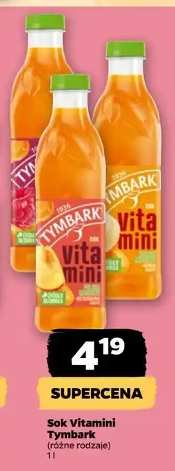 Netto Sok banan-marchew-jabłko Tymbark Vitamini oferta