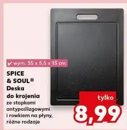 Kaufland Deska do krojenia 35 x 5.5 13 cm Spice&Soul oferta