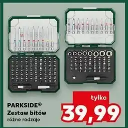 Kaufland Zestaw bitów i nasadek Parkside oferta