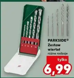 Kaufland Zestaw wierteł Parkside oferta