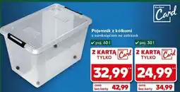 Kaufland Pojemnik na kółkach 30 l oferta