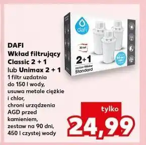 Kaufland Wkład filtrujący unimax Dafi oferta