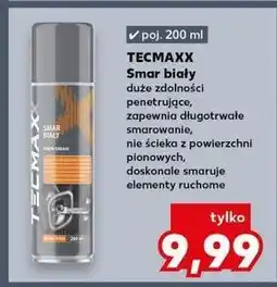 Kaufland Smar biały Tecmaxx oferta