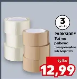 Kaufland Taśma pakowa brązowa Parkside oferta