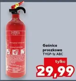 Kaufland Gaśnica proszkowa abc 1 kg oferta