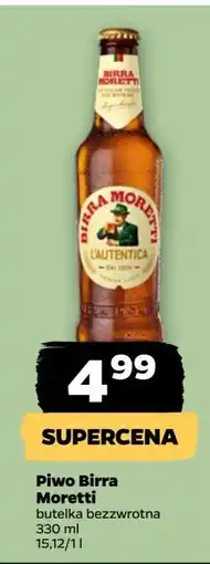 Netto Piwo Birra Moretti oferta