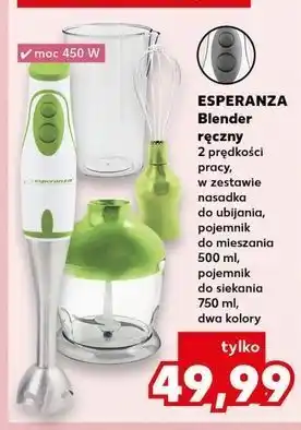 Kaufland Blender 450w Esperanza oferta