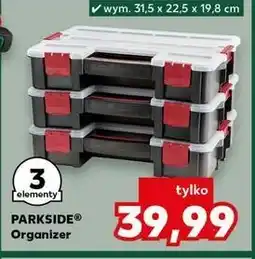 Kaufland Organizer na narzędzia 3-częściowy Parkside oferta