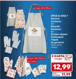 Kaufland Rękawice kuchenne Spice&Soul oferta