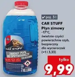 Kaufland Zimowy płyn do spryskiwaczy Car Stuff oferta