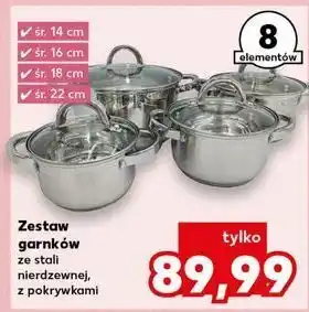 Kaufland Komplet garnków oferta