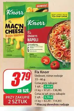 Dino Spaghetti napoli Knorr Fix oferta