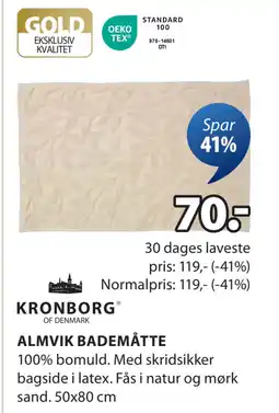 JYSK ALMVIK BADEMÅTTE oferta