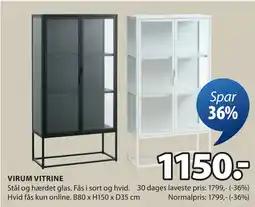 JYSK VIRUM VITRINE oferta