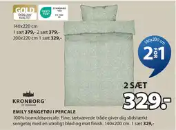 JYSK EMILY SENGETØJ I PERCALE oferta