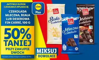 Lidl Czekolada Fin Carre oferta