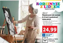 Lidl Crelando Podobrazie lub zestaw 2, 3 lub 4 podobrazi oferta