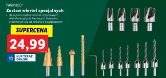 Lidl PARKSIDE Zestaw wierteł specjalnych oferta