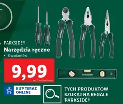 Lidl PARKSIDE Narzędzia ręczne oferta