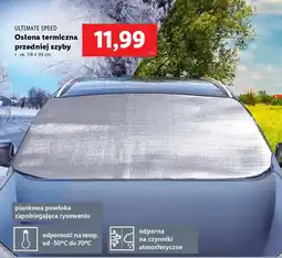 Lidl ULTIMATE SPEED Osłona termiczna przedniej szyby oferta