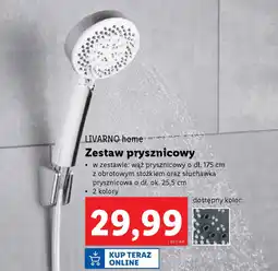 Lidl LIVARNO home Zestaw prysznicowy oferta