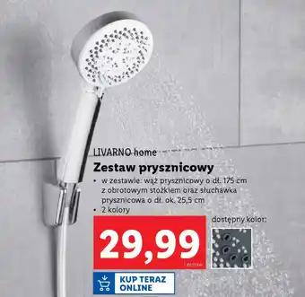 Lidl LIVARNO home Zestaw prysznicowy oferta