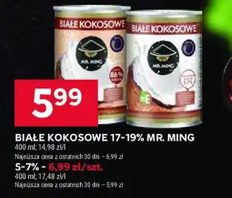 Stokrotka Mleczko kokosowe 5-7% Mr. ming oferta