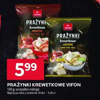 Stokrotka Prażynki krewetkowe pikantne Vifon oferta