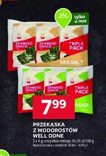 Stokrotka Przekąska z wodorostów Well done oferta