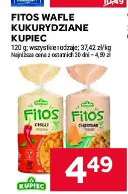 Stokrotka Wafle kukurydziane cheddar KUPIEC FITOS oferta