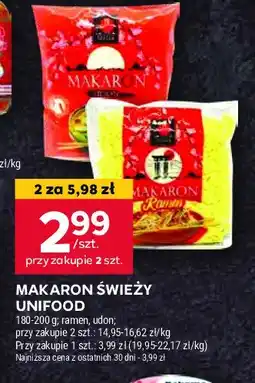 Stokrotka Makaron udon Unifood oferta