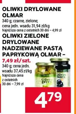 Stokrotka Oliwki zielone nadziewane pastą paprykową OL'MAR oferta