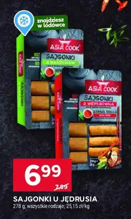 Stokrotka Sajgonki z wieprzowiną + sos Asia cook oferta