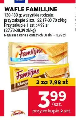 Stokrotka Wafle kakaowe Jutrzenka familijne oferta