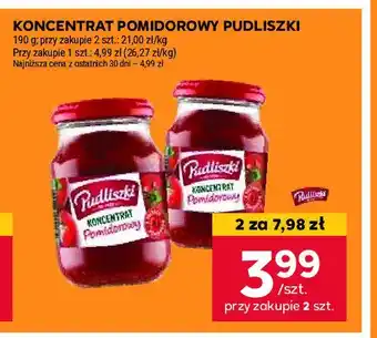 Stokrotka Koncentrat pomidorowy 30 % Pudliszki oferta