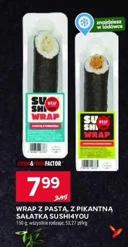 Stokrotka Wrap z sałatką Sushi 4you oferta