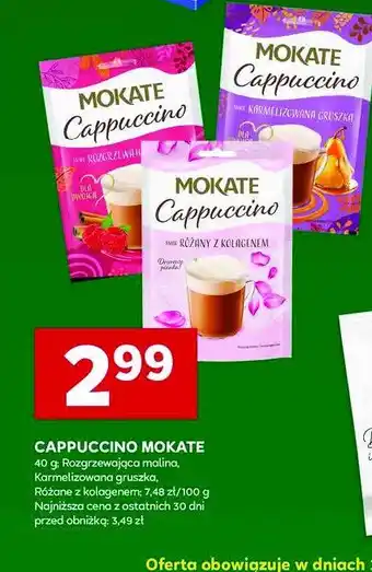 Stokrotka Cappuccino różane z kolagenem Mokate cappuccino oferta