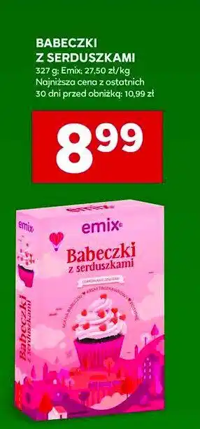 Stokrotka Babeczki z serduszkami Emix oferta