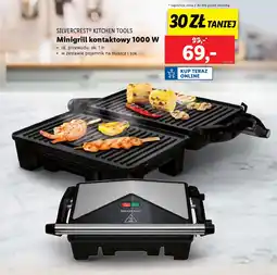 Lidl SILVERCREST KITCHEN TOOLS Minigrill kontaktowy 1000 W oferta