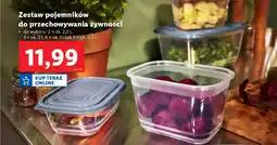 Lidl Zestaw pojemników do przechowywania żywności oferta