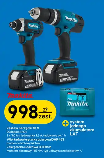 Castorama Zestaw narzędzi Makita oferta