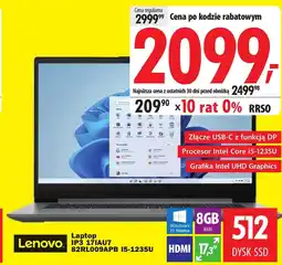 Media Expert Laptop Lenovo oferta