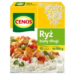 Topaz Cenos Ryż biały długi 400 g (4 torebki) oferta