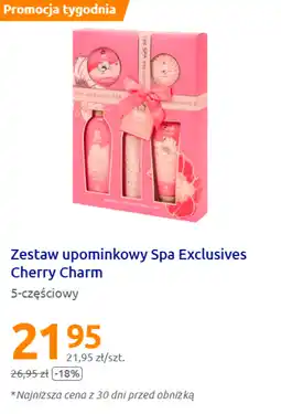 Action Zestaw upominkowy Spa Exclusives Cherry Charms oferta