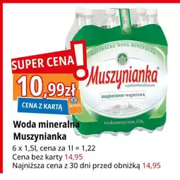 E.Leclerc Woda lekko gazowana Muszynianka oferta