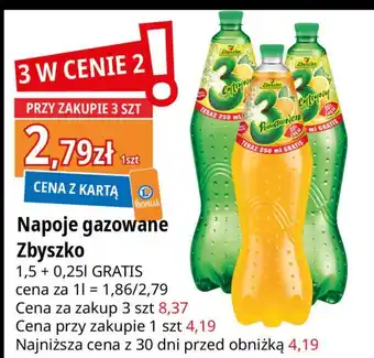 E.Leclerc Napój Zbyszko 3 Cytryny oferta